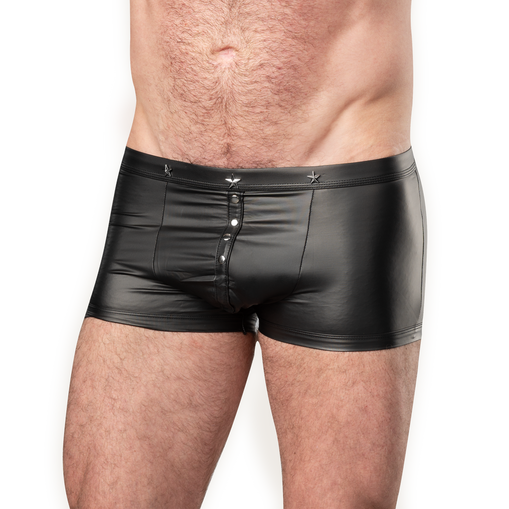 Amorable by Rimba – Wetlook-Shorts – Schwarz