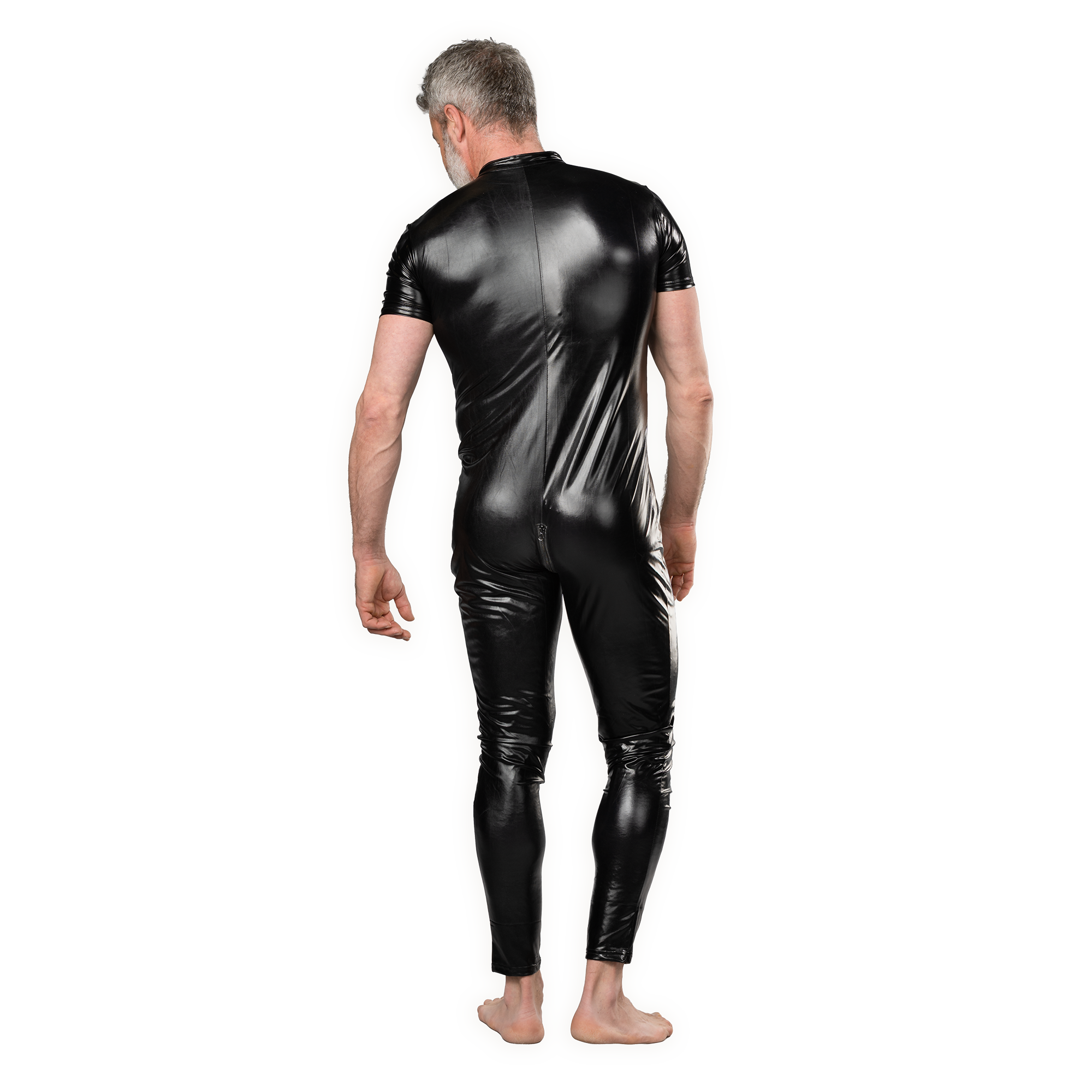 Amorable by Rimba – Wetlook-Overall – Schwarz