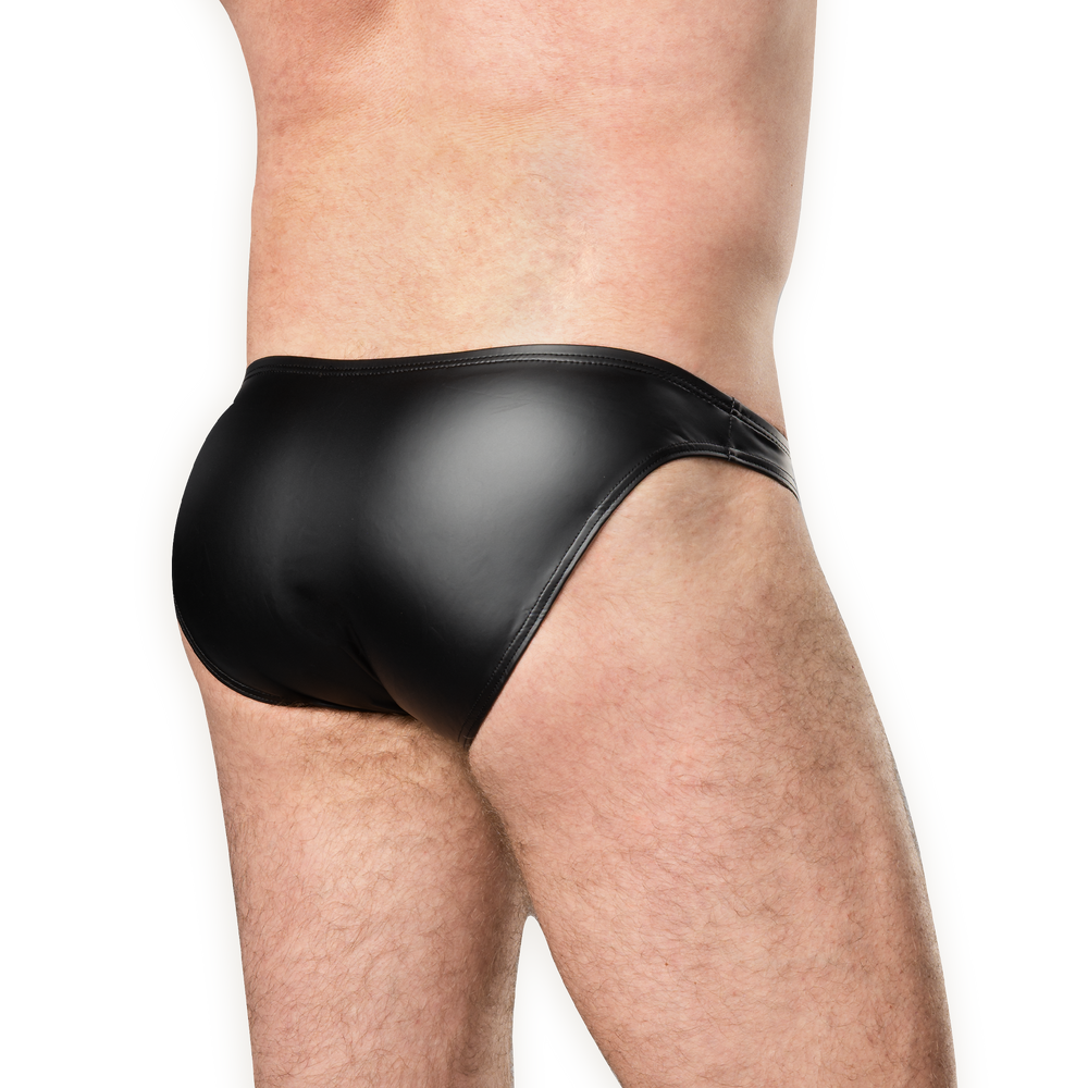 2: Amorable by Rimba – Wetlook-Slip – Einheitsgröße – Schwarz