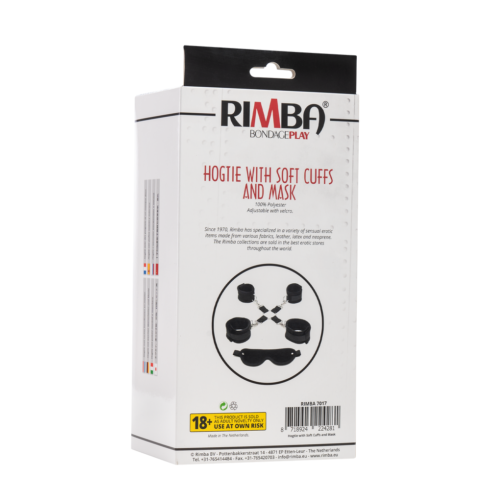 6: Rimba - Soft bondage Set mit Velkroband (6-teilig)