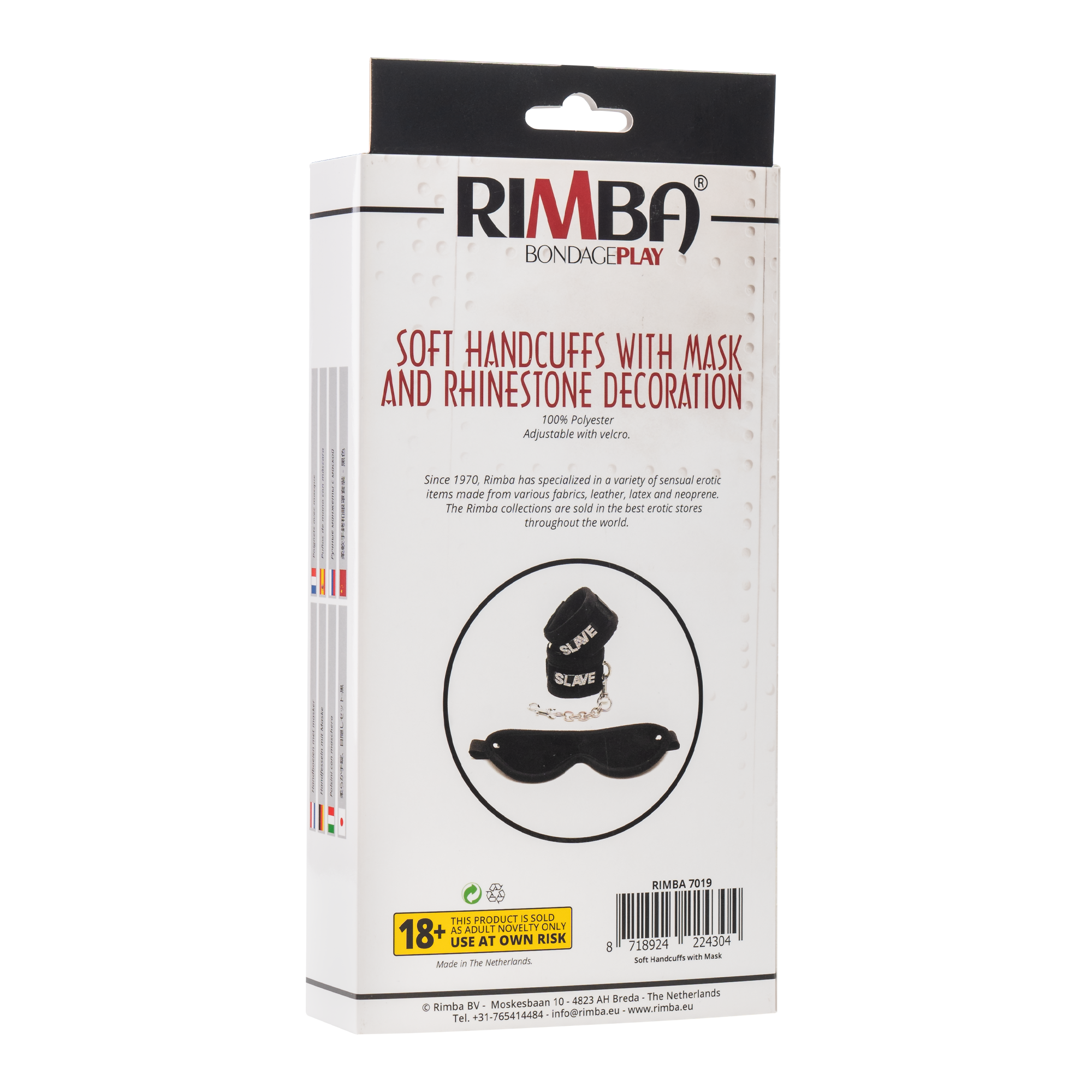 7: Rimba - Soft bondage Set SLAVE (3-teilig)
