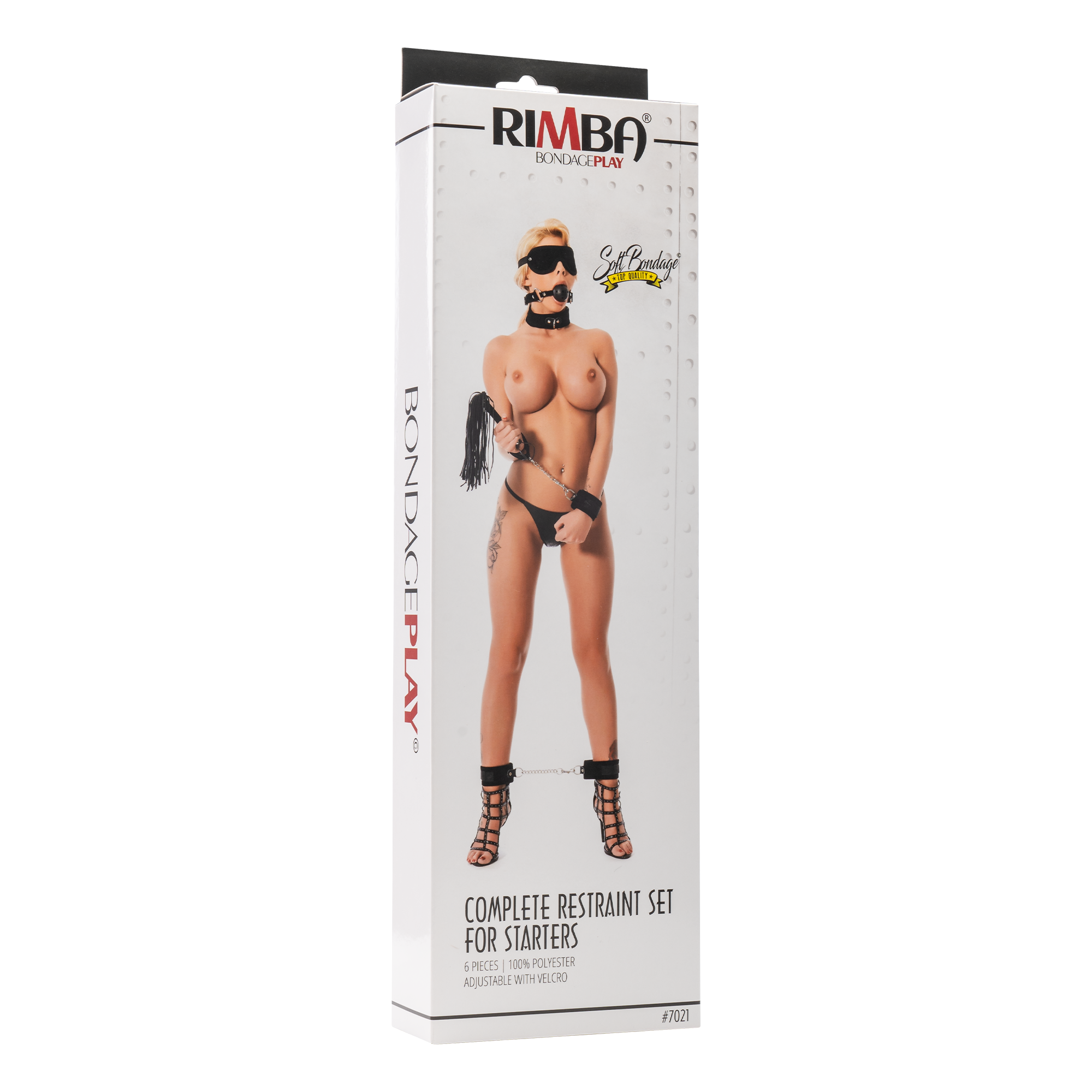 12: Rimba - Soft bondage Anfänger Set mit Velkroband (6-teilig)