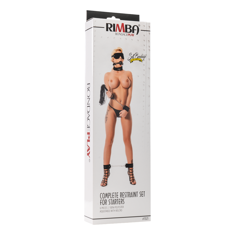 12: Rimba - Soft bondage Anfänger Set mit Velkroband (6-teilig)