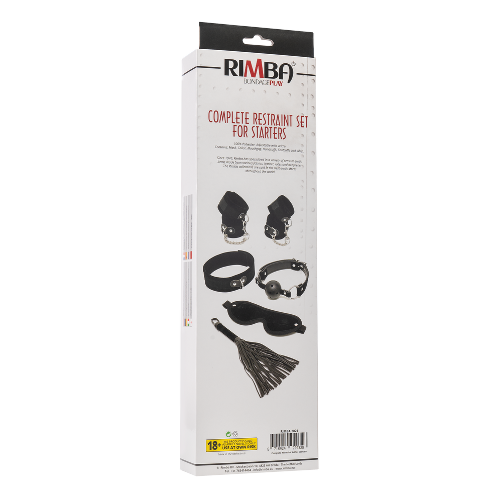 13: Rimba - Soft bondage Anfänger Set mit Velkroband (6-teilig)