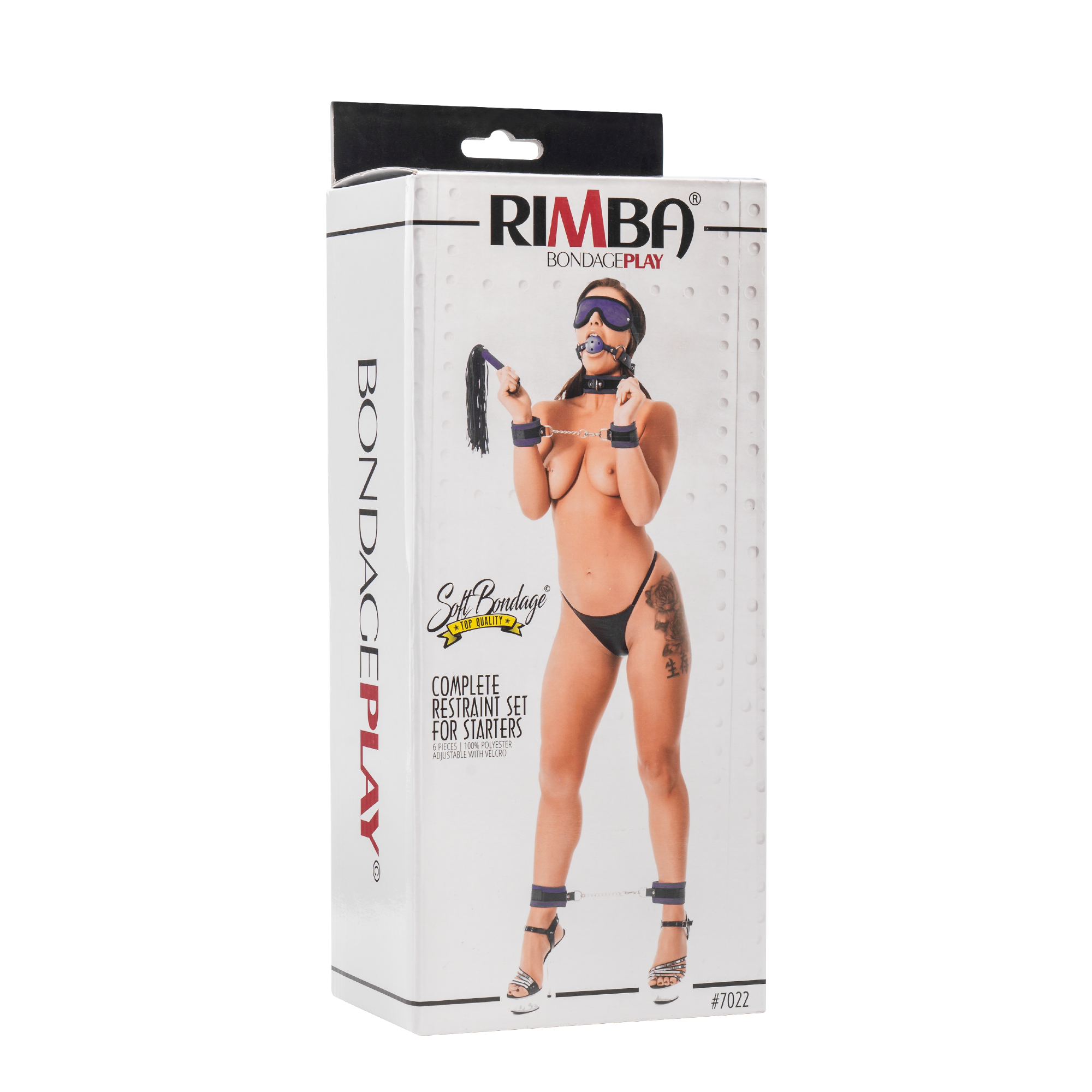 14: Rimba - Soft bondage Anfänger Set mit Velkroband (6-teilig)