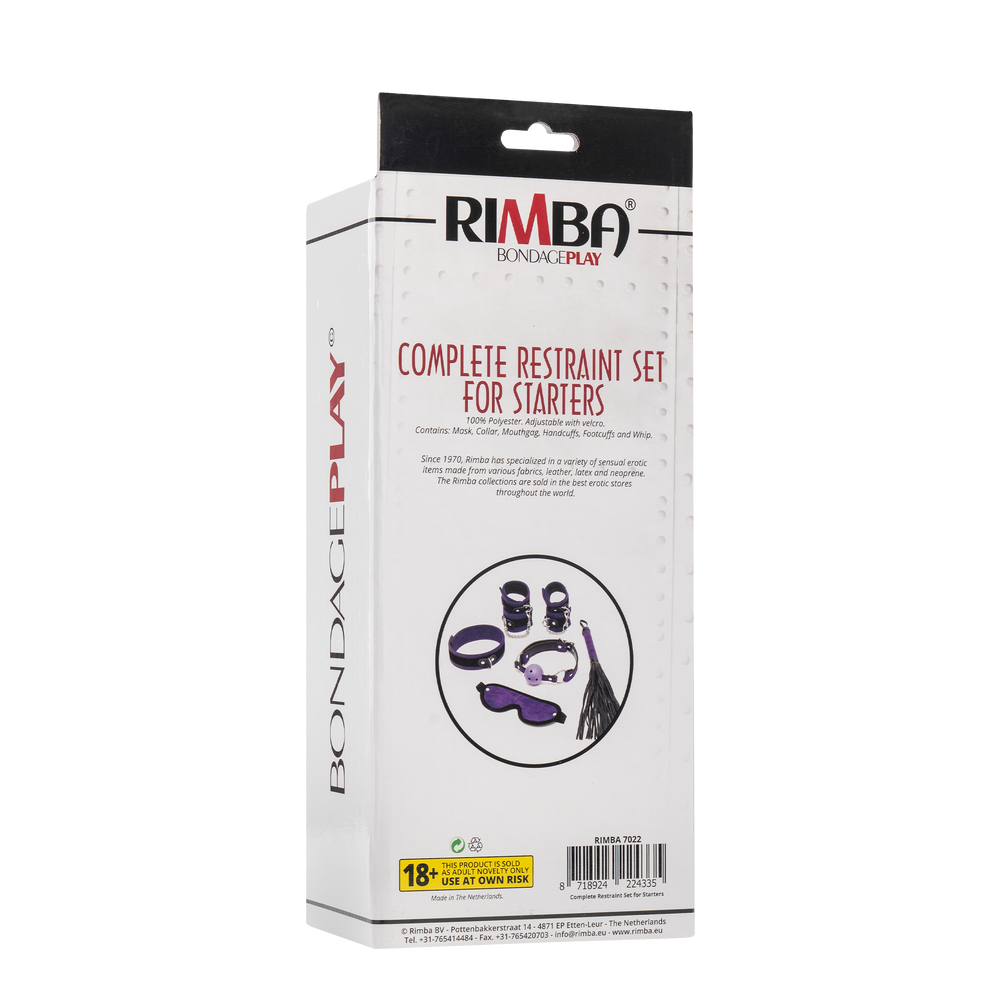 15: Rimba - Soft bondage Anfänger Set mit Velkroband (6-teilig)