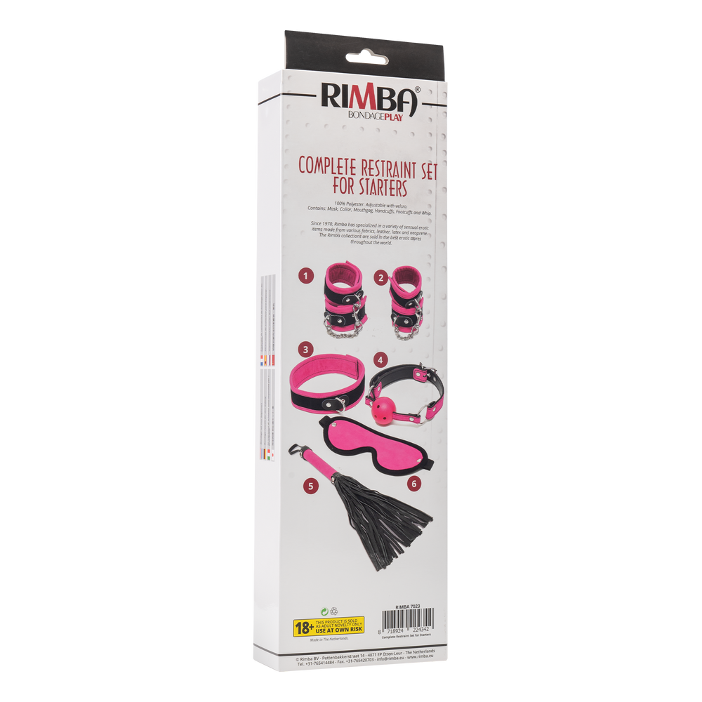 Rimba - Soft bondage Anfänger Set mit Velkroband (6-teilig)