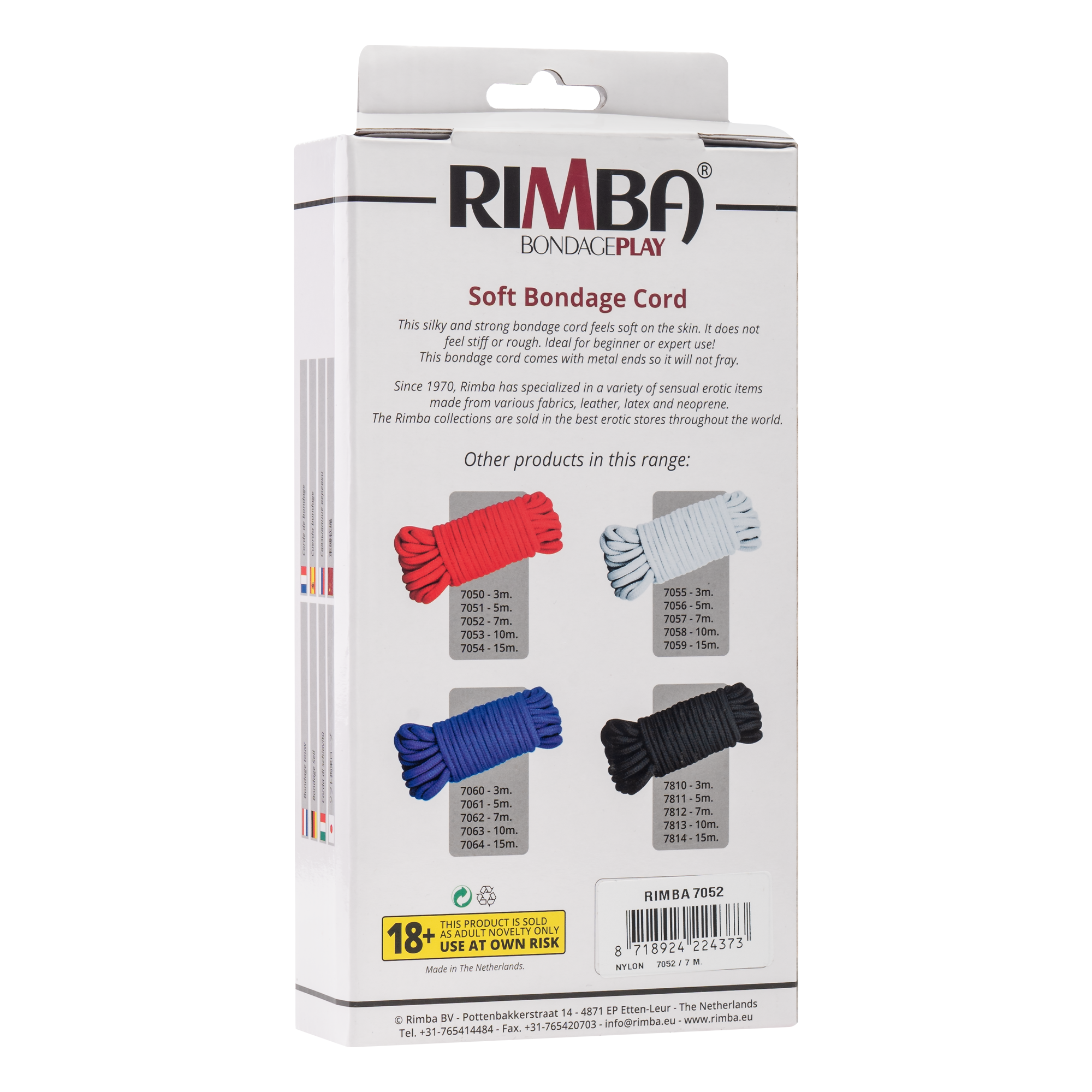6: Rimba - Bondage Seil, 7 m, 100% Polyamide