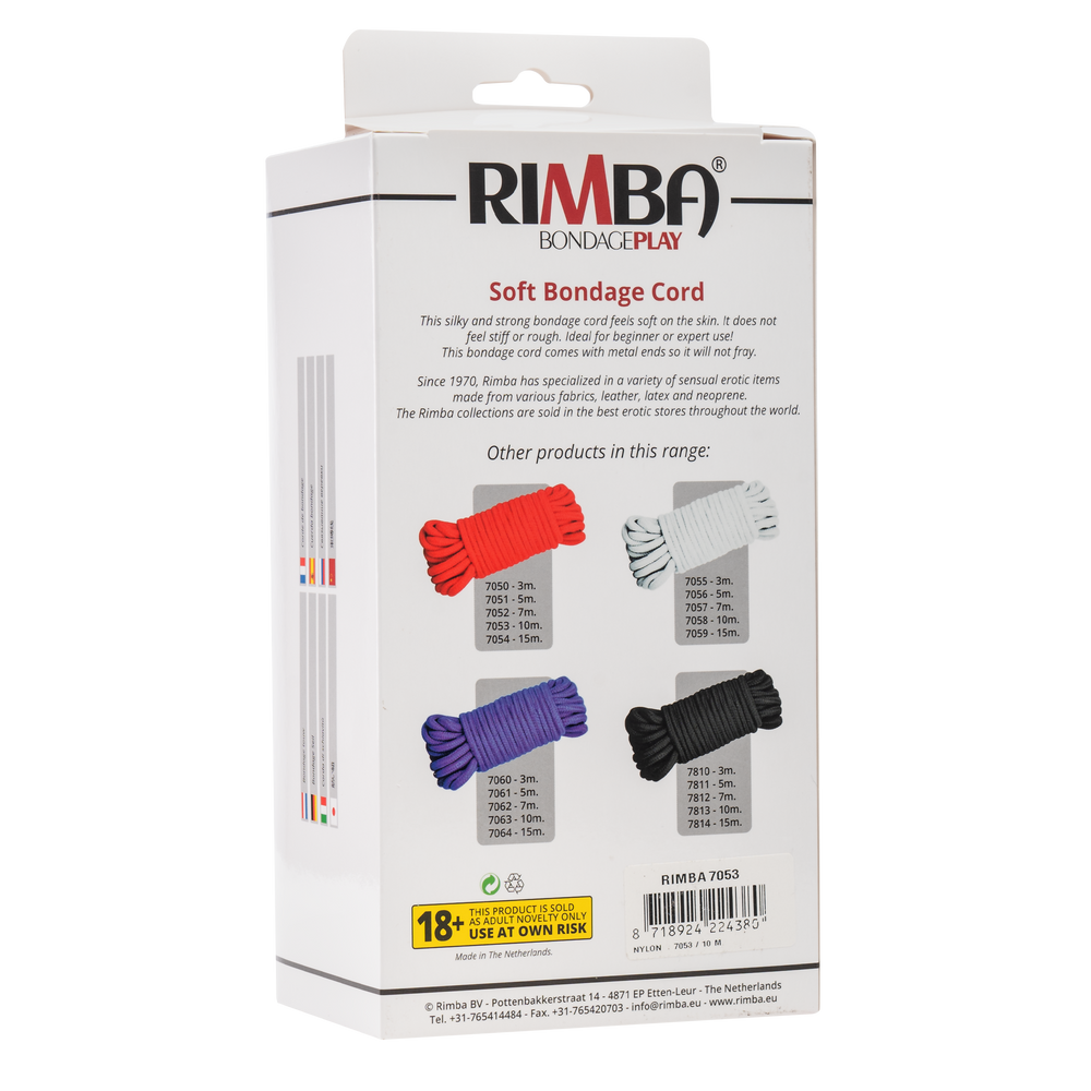 6: Rimba - Bondage Seil, 10 m, 100% Polyamide
