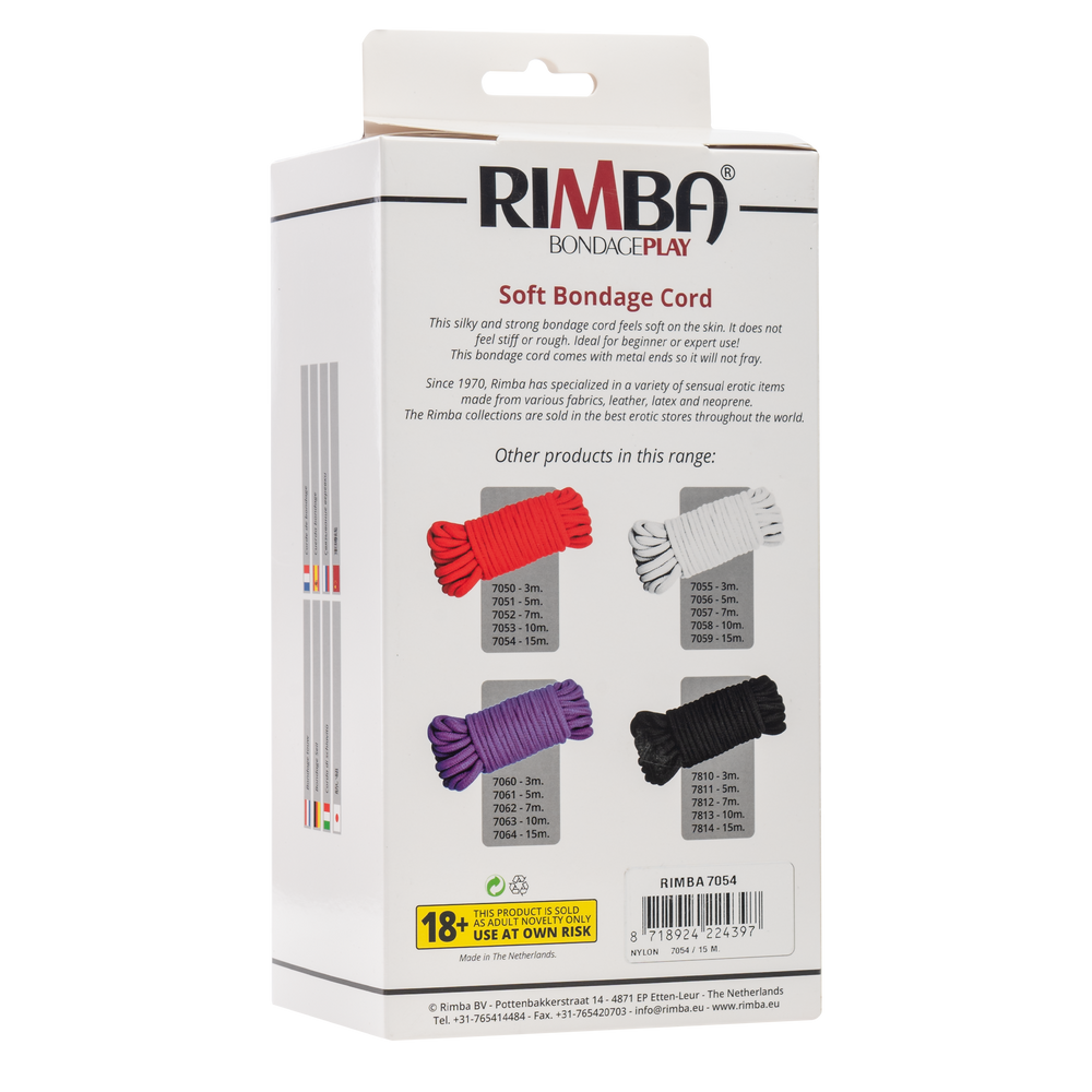 6: Rimba - Bondage Seil, 15 m, 100% Polyamide