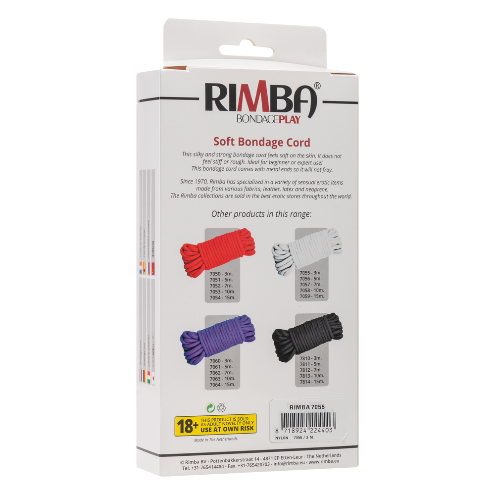 4: Rimba - Bondage Seil, 3 m, 100% Polyamide