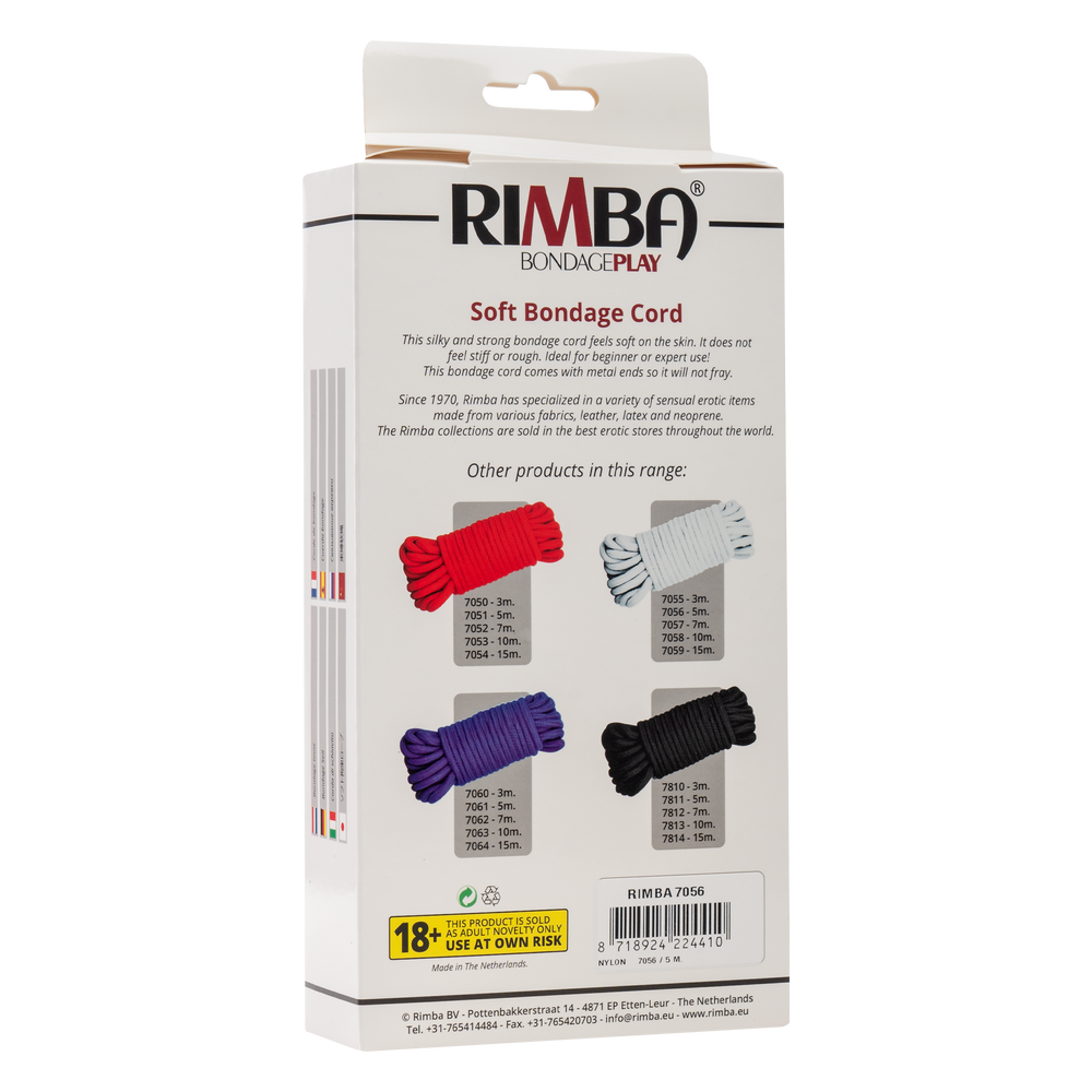 6: Rimba - Bondage Seil, 5 m, 100% Polyamide