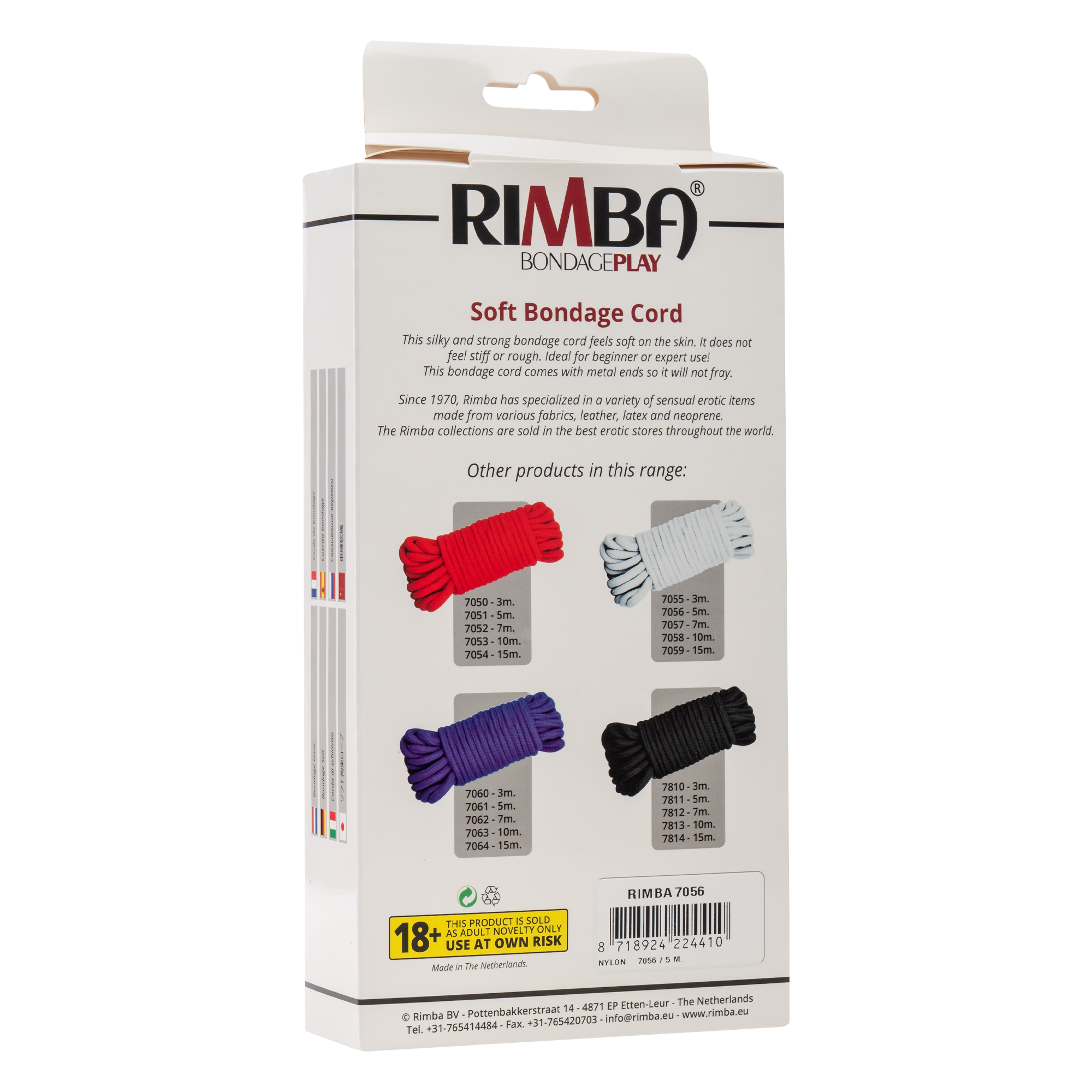 Rimba - Bondage Seil, 5 m, 100% Polyamide