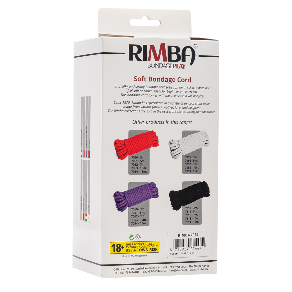 Rimba - Bondage Seil, 15 m, 100% Polyamide