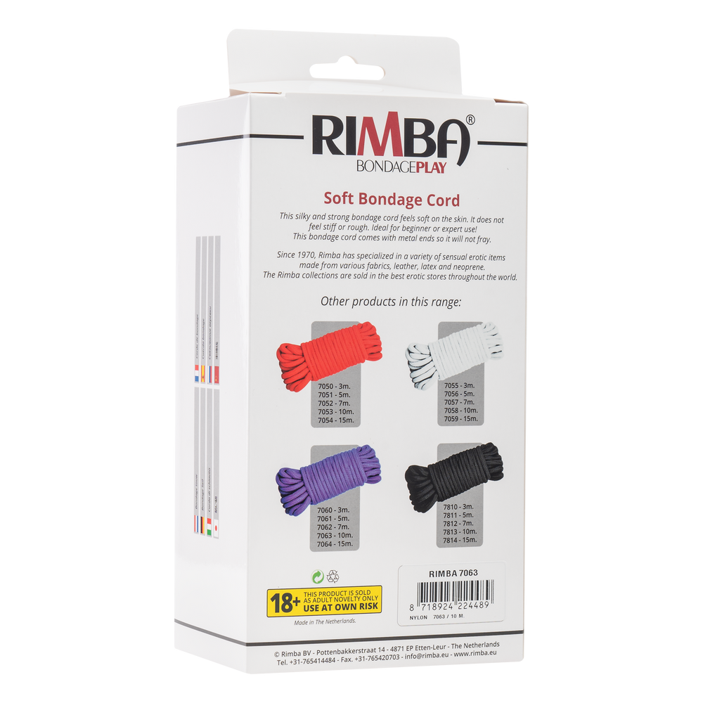 6: Rimba - Bondage Seil, 10 m, 100% Polyamide