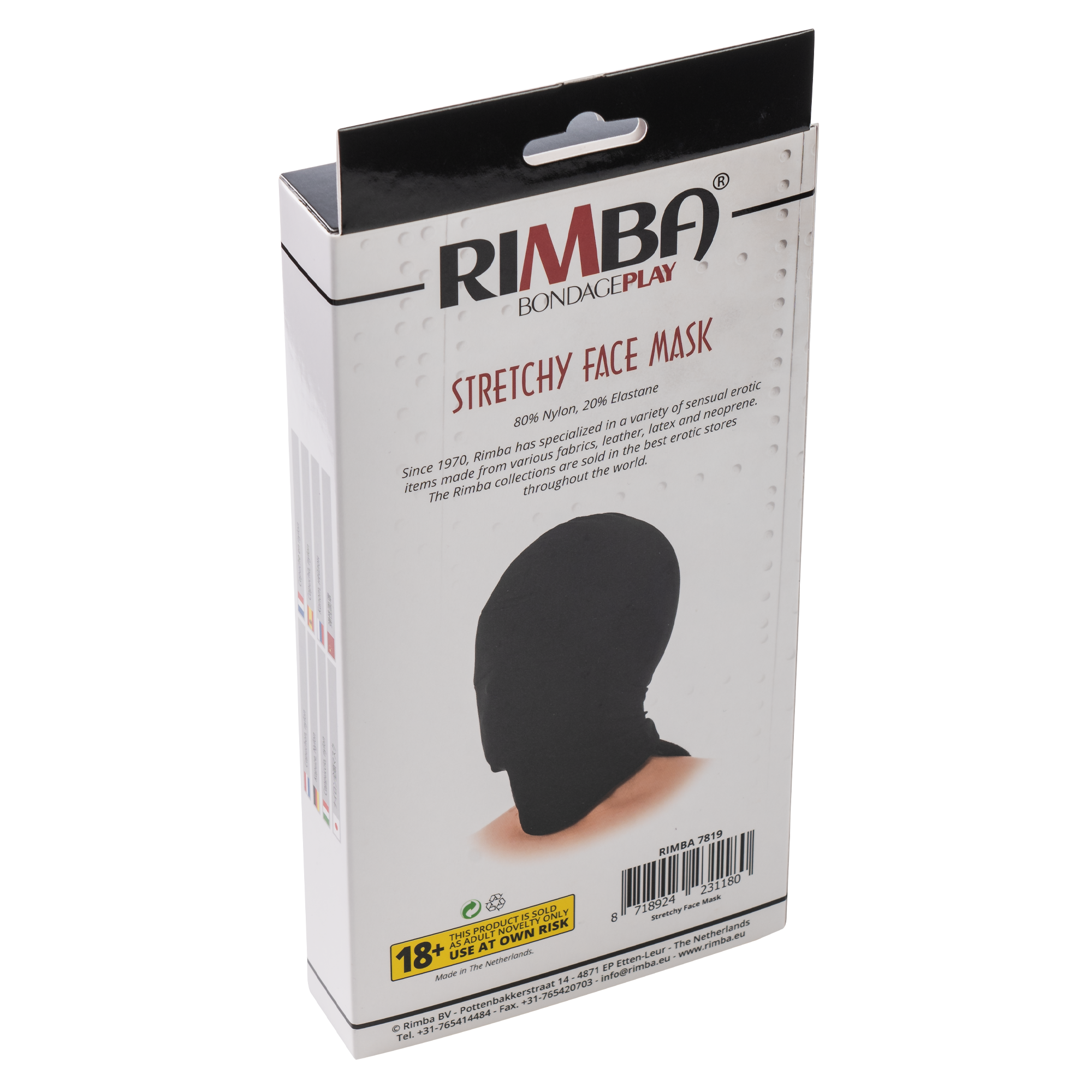 4: Rimba - Kopfmaske aus Stretchstoff