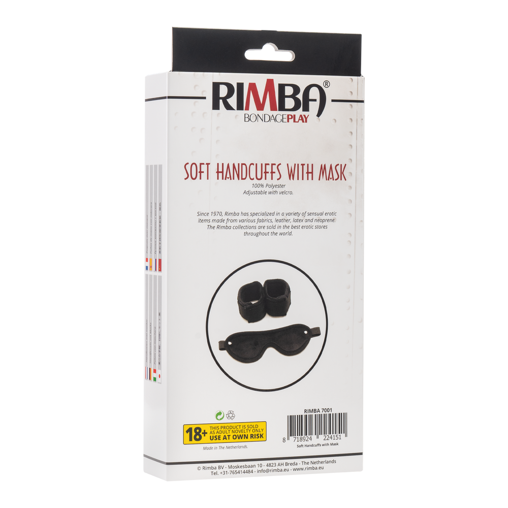 8: Rimba - Soft Bondage Gelenkfessel mit Maske
