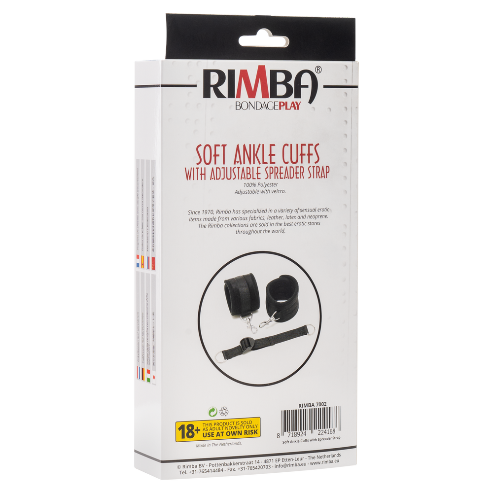Rimba - Soft Bondage Fussfessel mit Spreidband
