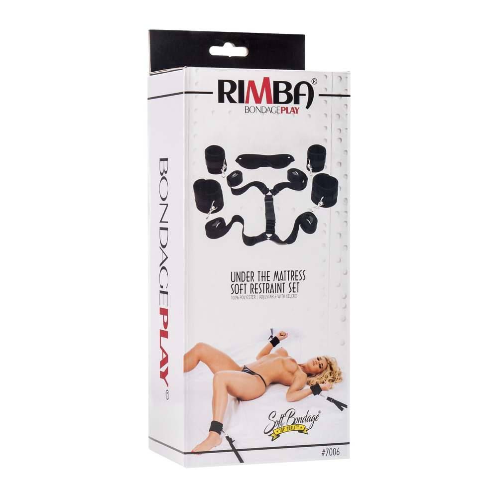 4: Rimba - Soft Bondage Unter dem Bett oder matrass Fessel set