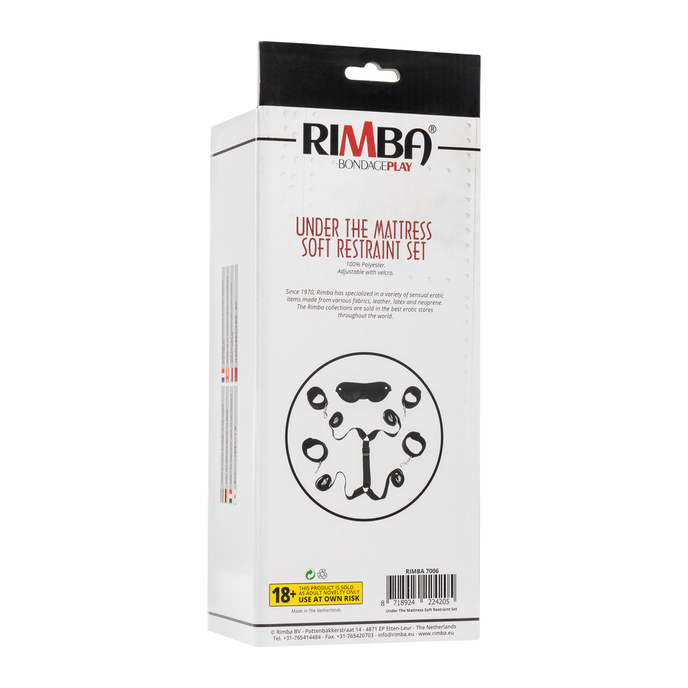 5: Rimba - Soft Bondage Unter dem Bett oder matrass Fessel set