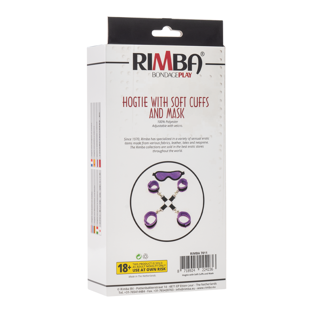 9: Rimba - Soft bondage Set mit Velkroband (6-teilig)