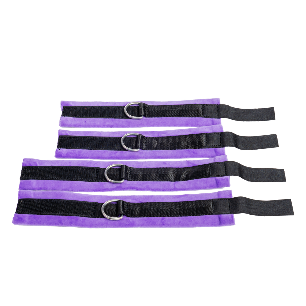 5: Rimba - Soft bondage Set mit Velkroband (6-teilig)