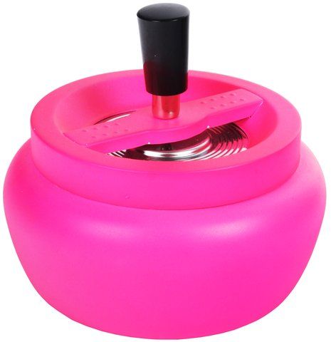 Drehaschenbecher Matt - Neon Pink