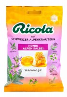 Ricola Alpen Salbei Honig Schweizer Kräuterbonbon, 75 g