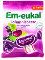 Em-Eukal Johannisbeere gefüllt Zuckerfrei, 75 g