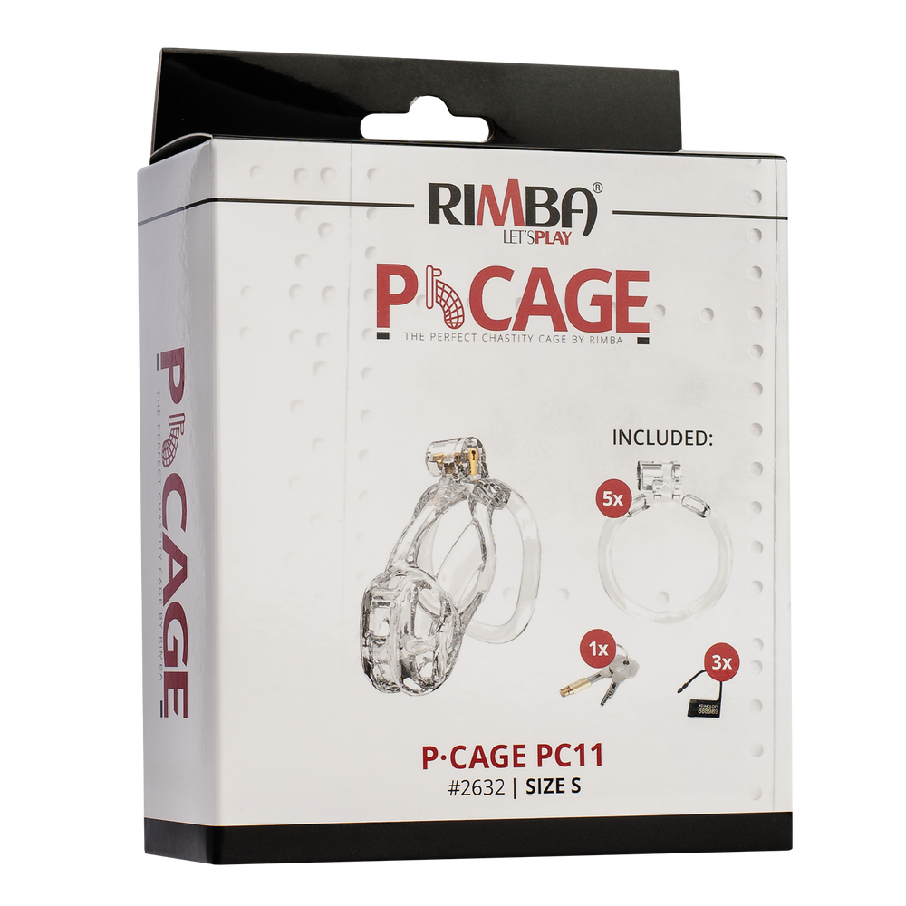 3: Rimba P-Cage - P- Cage PC11 - Peniskäfig Größe S - Transparent