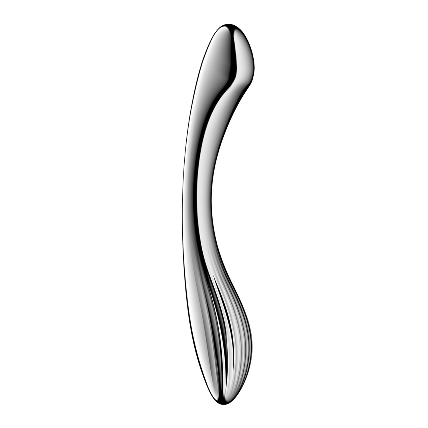 2: Satisfyer – Pure Gravity 1 – Edelstahl-Dildo