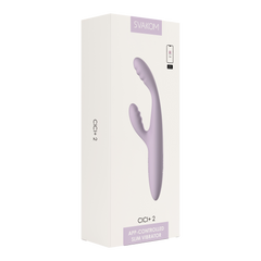 SVAKOM - Cici 2+ - Schlanker G-Punkt Rabbit-Vibrator (mit App-Steuerung) - Lila