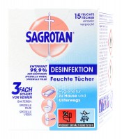 Sagrotan Tücher 15 er, 73 g