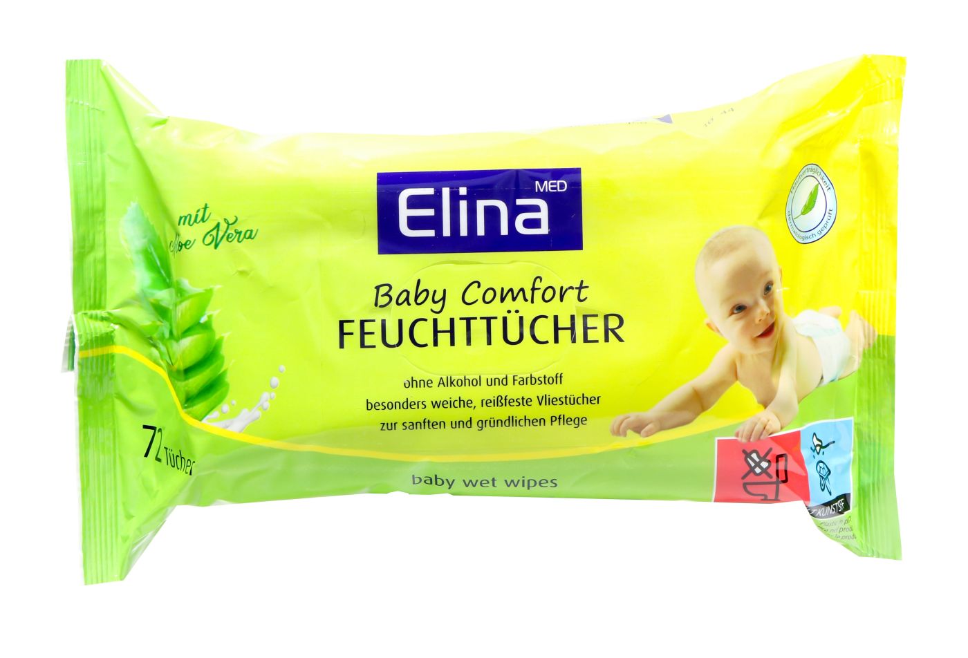 Elina Baby Feuchttücher 20x15 cm, 72 er