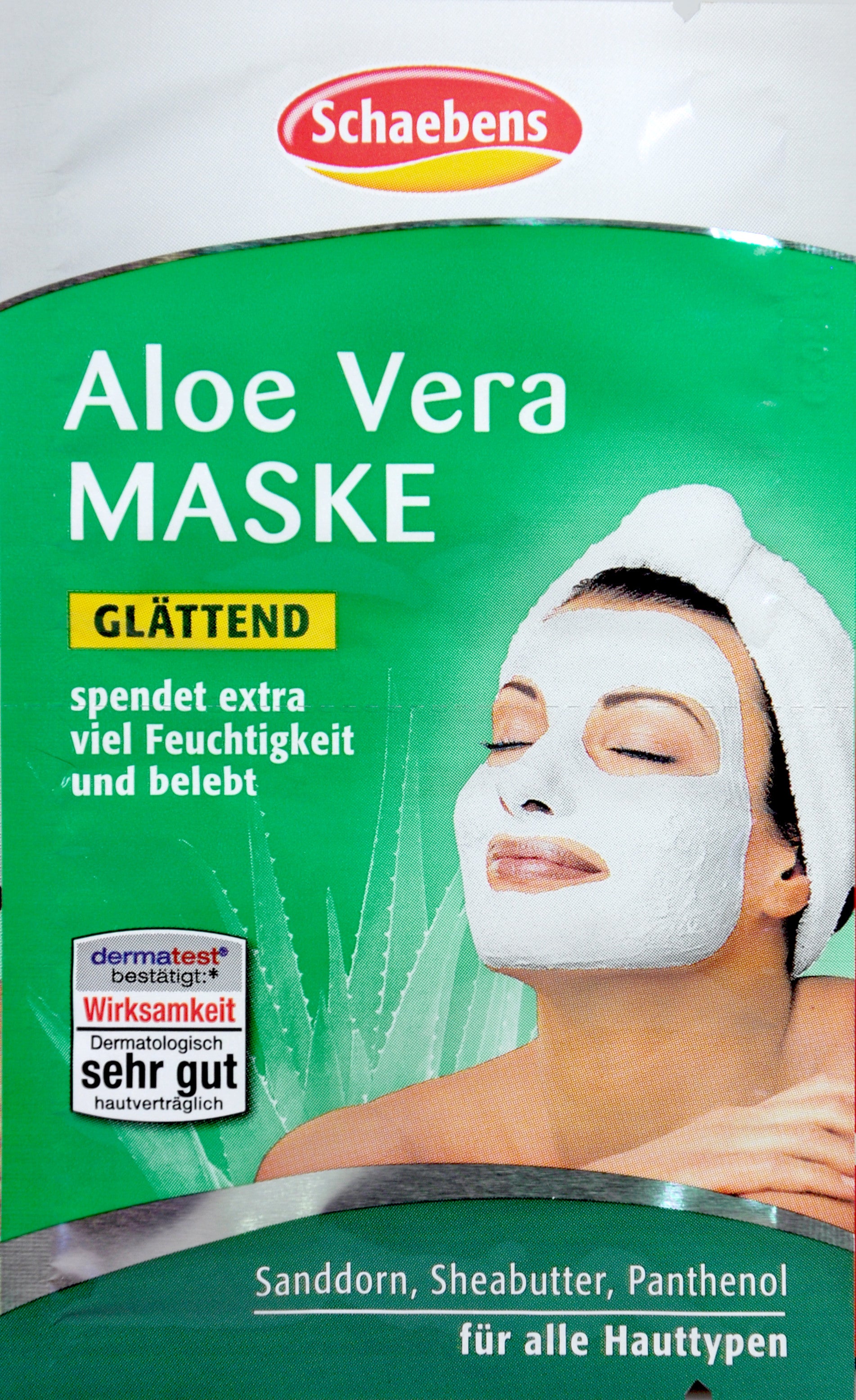 Schaebens Aloe Vera Maske, 2x5 ml