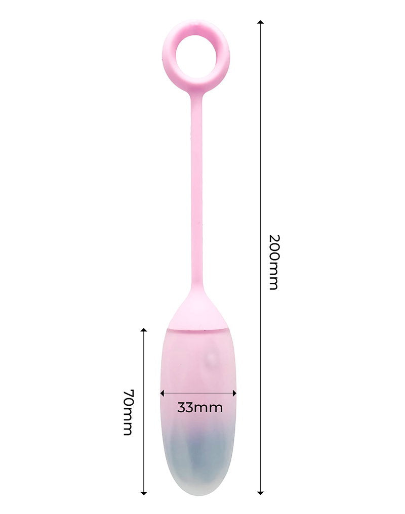 4: IY - Vibrierendes Ei mit App. -  Rosa/Blau