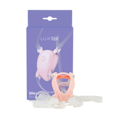 LUXUS – Luxus Tragbares Harness – Transparent/Pink