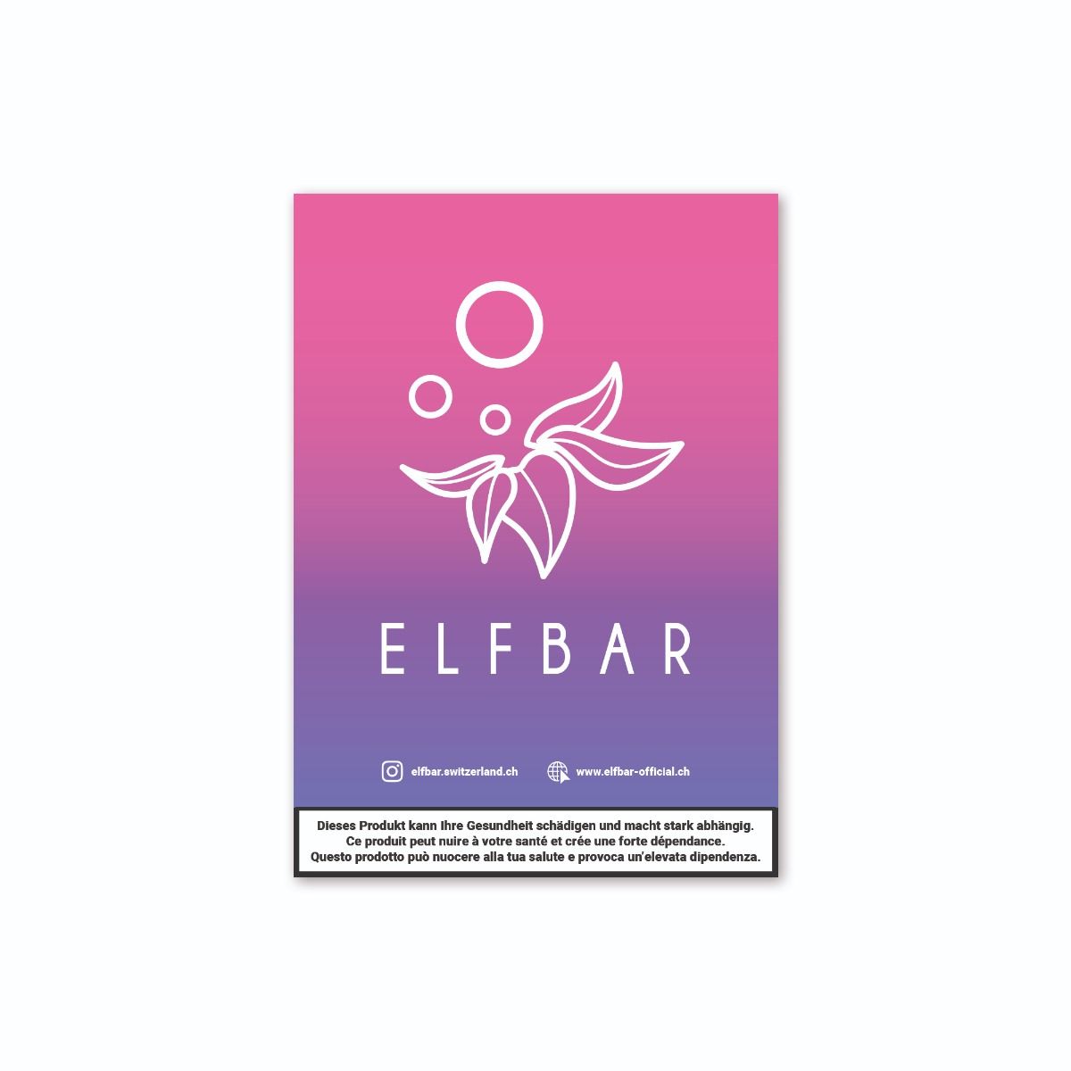 ELFBAR Plakat A3 CI