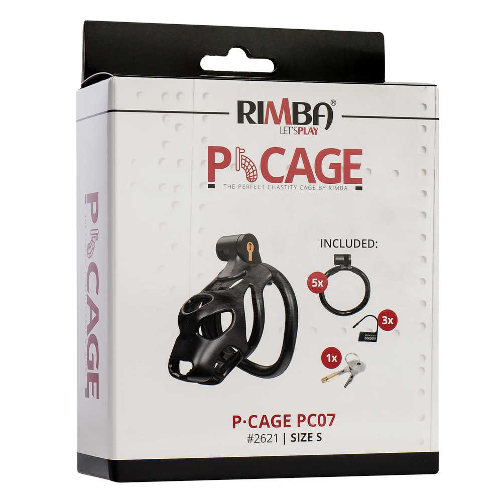 Rimba P-Cage - P-Cage PC07 - Peniskäfig Größe S - Schwarz