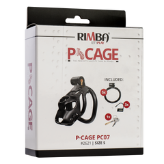 Rimba P-Cage - P-Cage PC07 - Peniskäfig Größe S - Schwarz