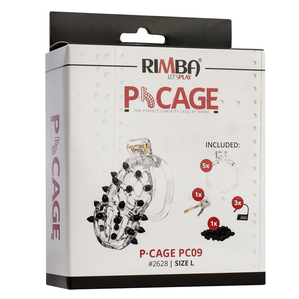 3: Rimba P-Cage - P-Cage PC09 - Peniskäfig Größe L - Transparent