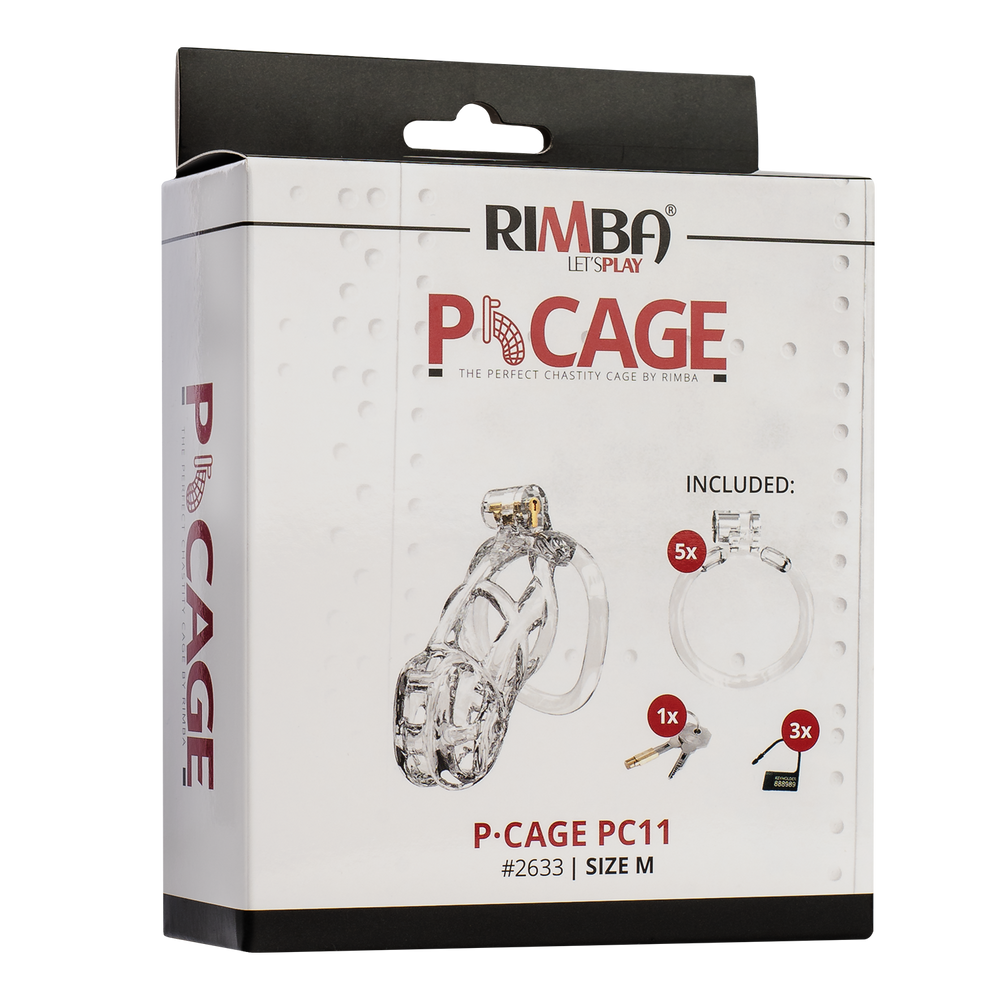 3: Rimba P-Cage - P- Cage PC11 - Peniskäfig Größe M - Transparent
