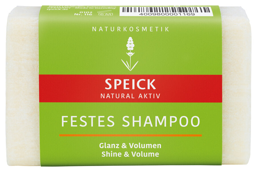 Speick Natural Aktiv Festes Shampoo Glanz + Volumen, 60 g