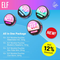 ELF Nicotine Pouches - All in One Package