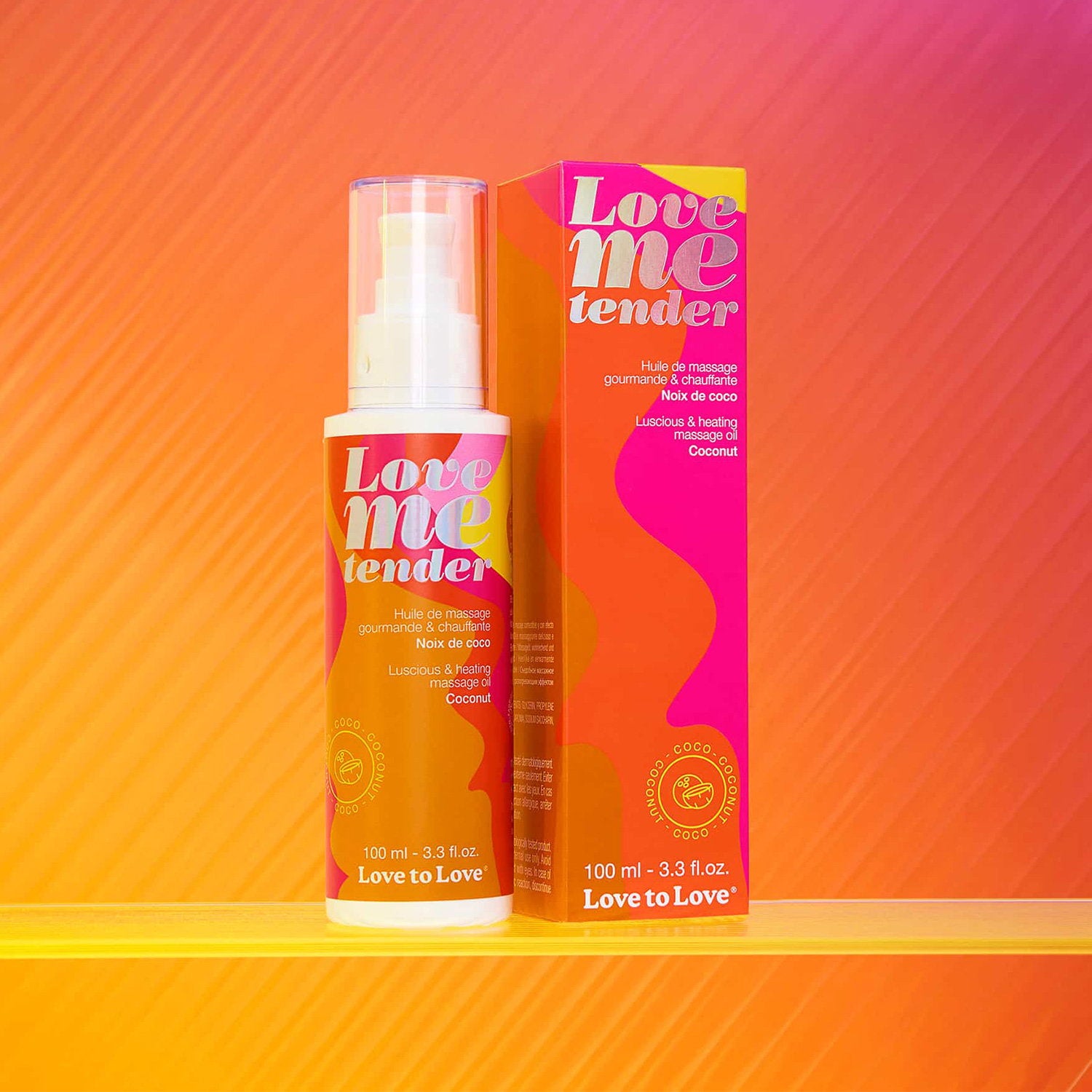 Love To Love – Love Me Tender Massageöl – Kokosnuss