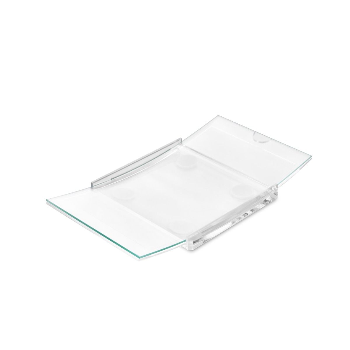 Zahlteller Acryl mit Wechseleinlage
