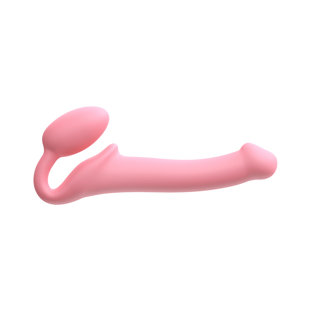 2: Strap-On-Me - Semi-Realistischer biegsamer Strap-On Dildo Größe M - Pink