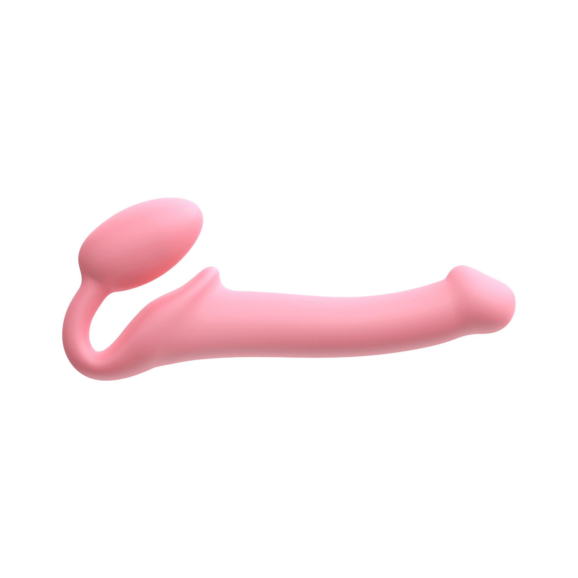 2: Strap-On-Me - Semi-Realistischer biegsamer Strap-On Dildo Größe L - Pink