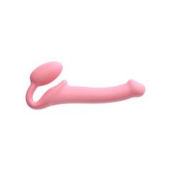 Strap-On-Me - Semi-Realistischer biegsamer Strap-On Dildo Größe S - Pink