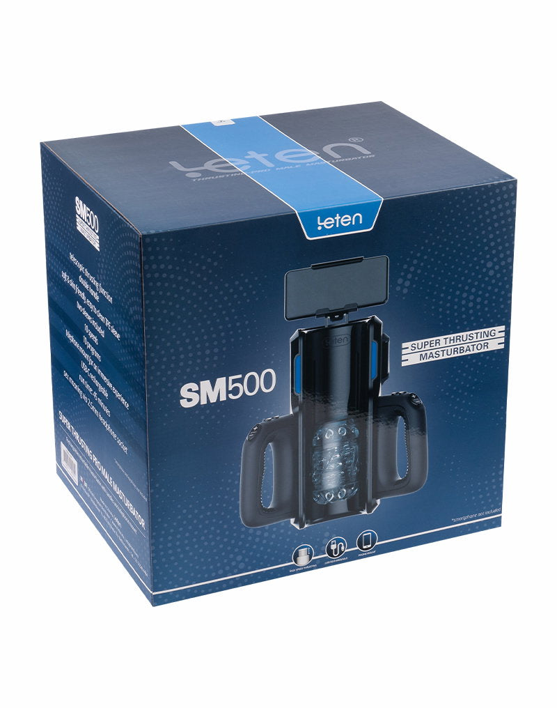 10: Leten - SM 500 - Super Thrusting Masturbator mit Telefonhalterung